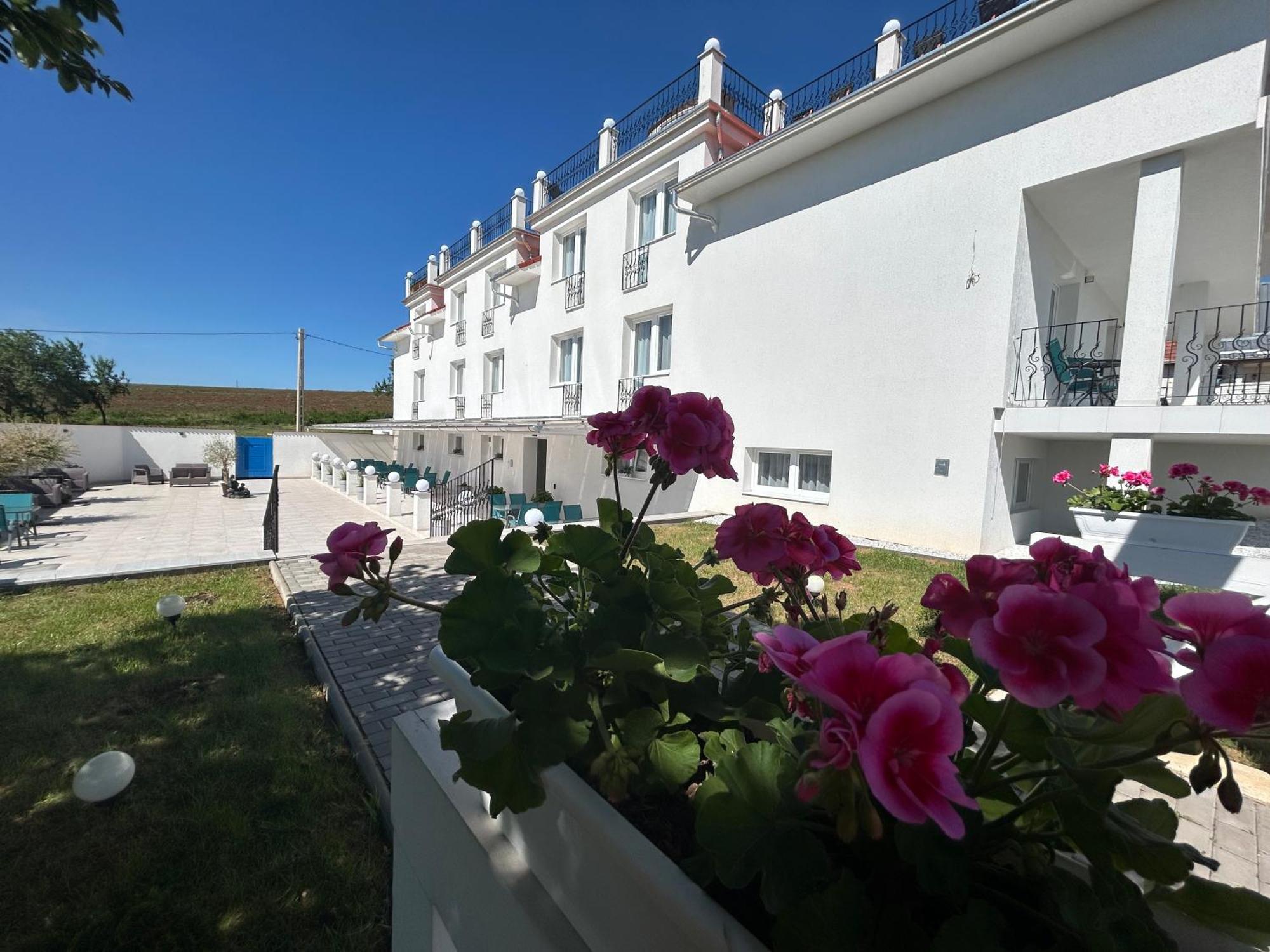 Danelis Hotel Edeleny Bagian luar foto